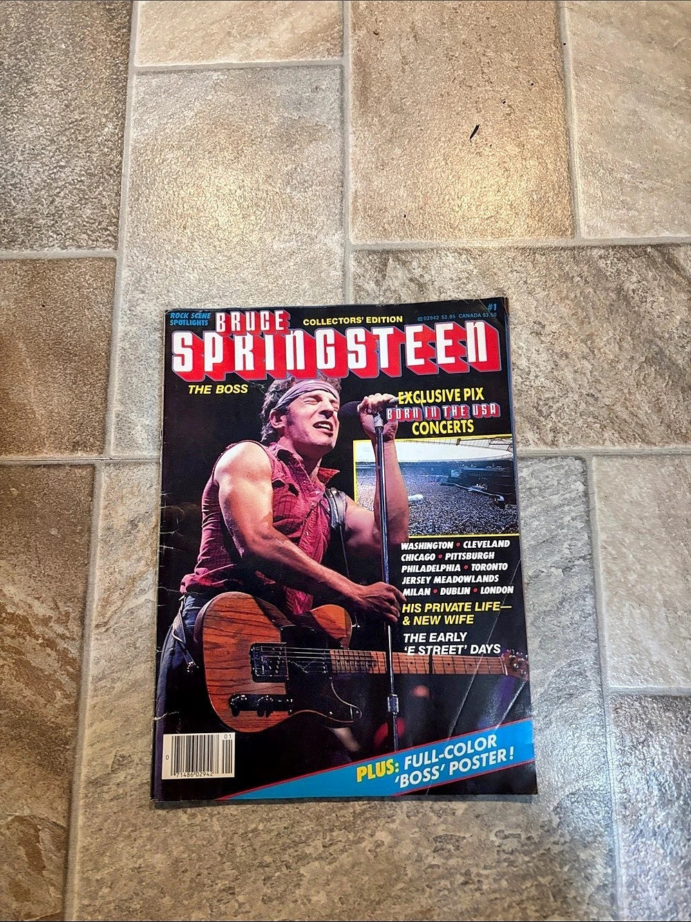 Rock Scene Spotlights #1: Bruce Springsteen Collectors' Edition